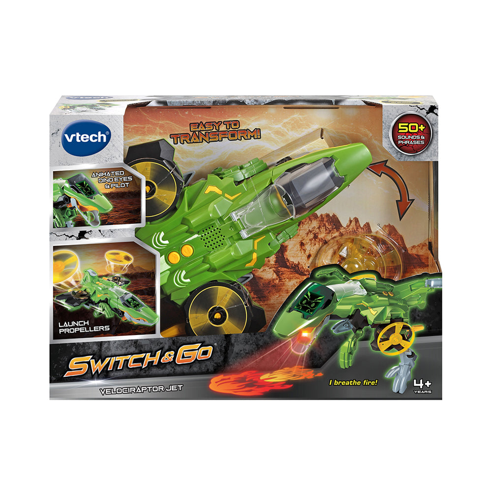 VTech Switch & Go Velociraptor Jet