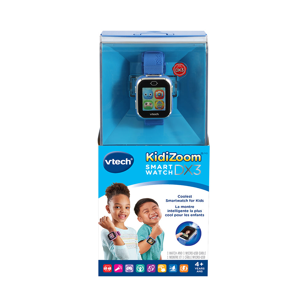 VTech Blue KidiZoom Smartwatch DX3