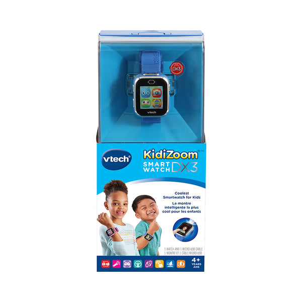 VTech - KidiZoom SmartWatch DX2 Bleue, Montre En…
