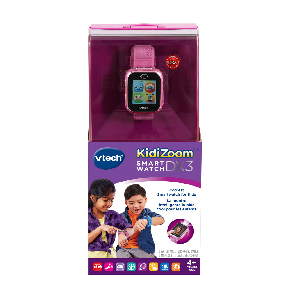 VTech Purple KidiZoom Smartwatch DX3