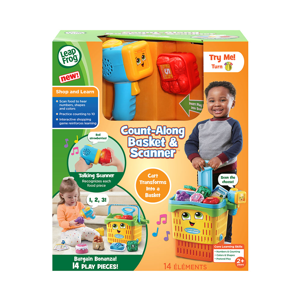 LeapFrog Count-Along Basket & Scanner