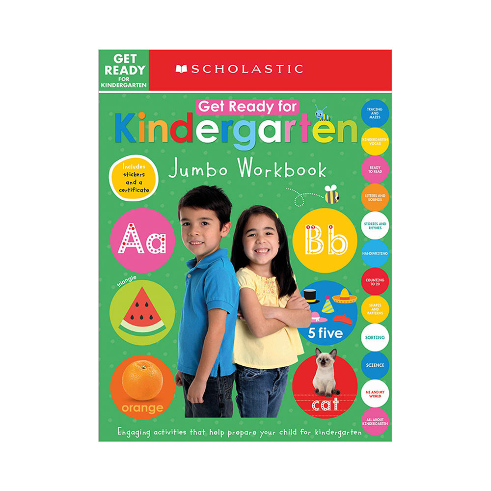 Get Ready for Kindergarten Jumbo Workbook