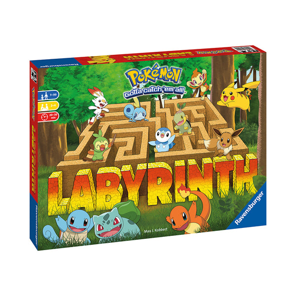 Ravensburger Pokémon Labyrinth Family Board Game for Kids & Adults Age 7 &  Up - So Easy to Learn & Play with Great Replay Value,2 - 4 Players