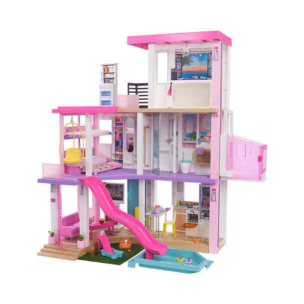 How to Build AMAZING Pink Barbie Dream House with Water Slide From
