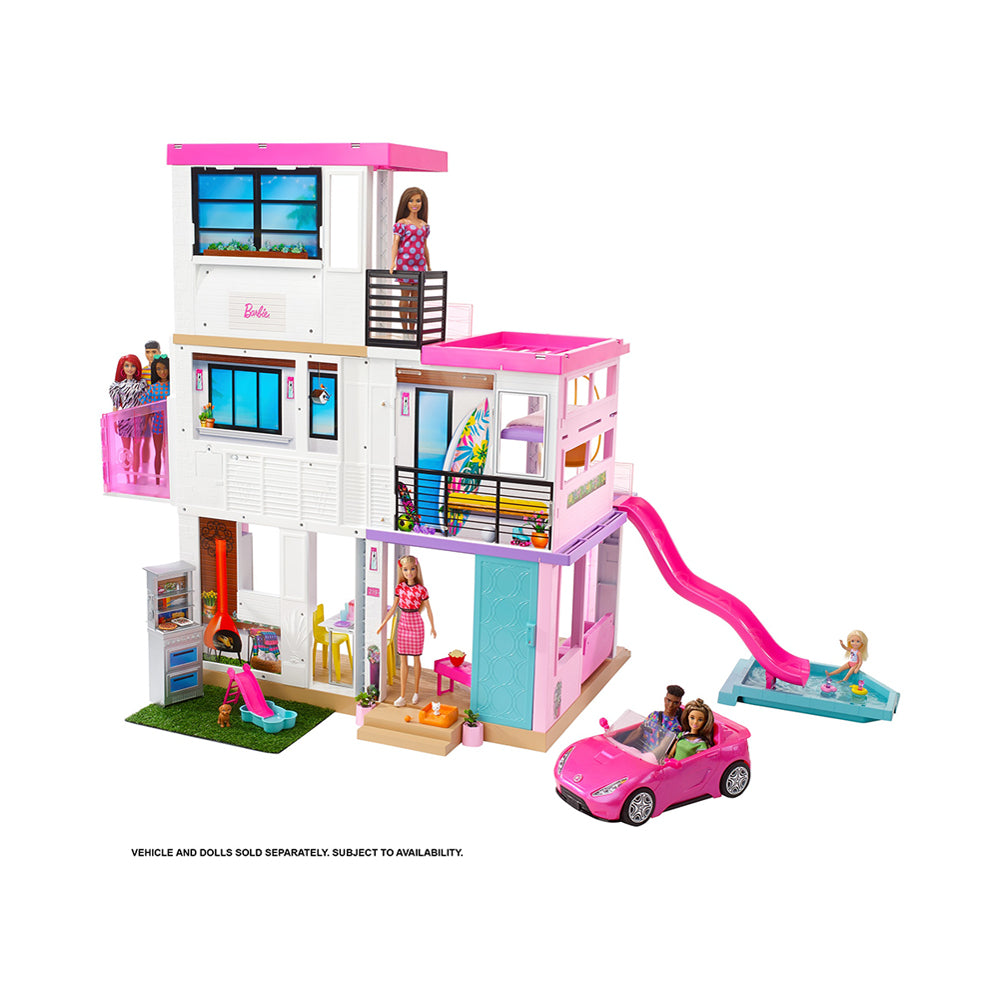 Barbie Dreamhouse 375 ft Dollhouse with Pool Slide Elevator