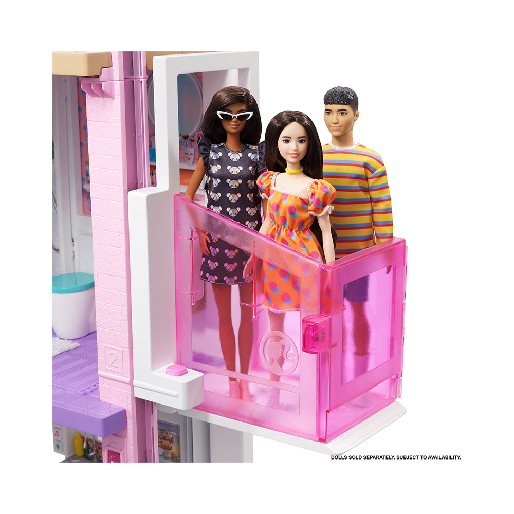 Barbie play house online with elevator