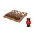 Mastermind Toys Deluxe Wood Folding Chess & Checkers Set