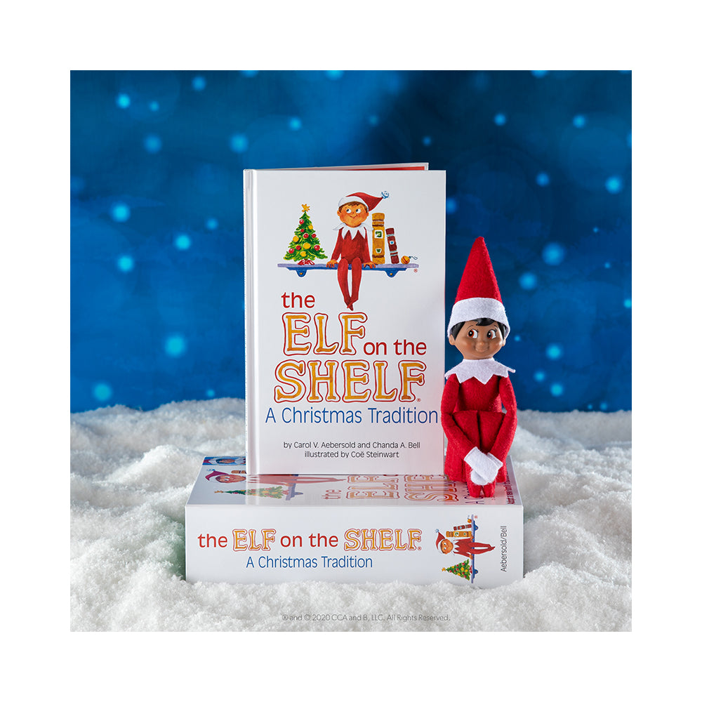 The Elf On The Shelf A Christmas Tradition Book and Doll - Deep Tone Boy