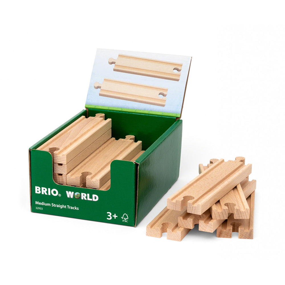 BRIO Medium Straight Tracks