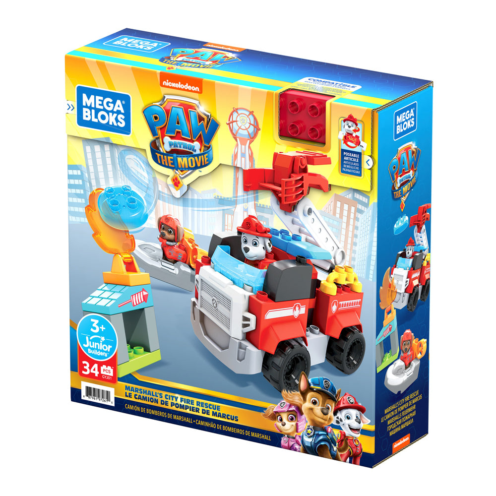 Mega Bloks Paw Patrol Marshall’s City Fire Rescue