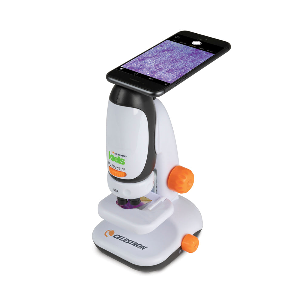 Celestron Kids Microscope Kit with Smartphone Adapter