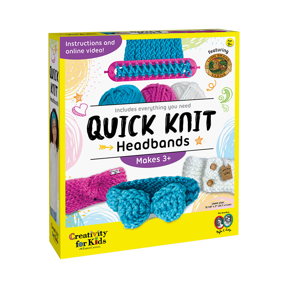 Creativity for Kids Quick Knit Headbands