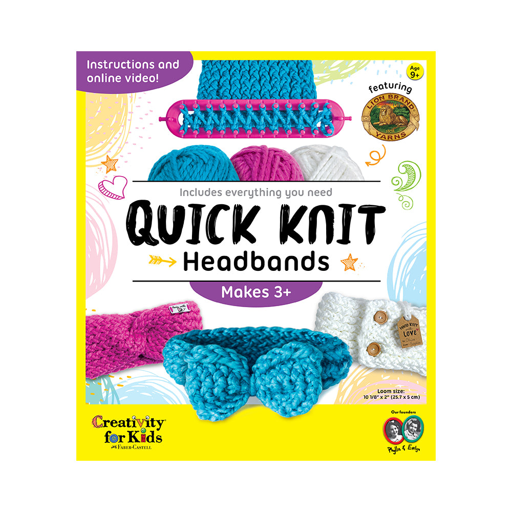 Creativity for Kids Quick Knit Headbands