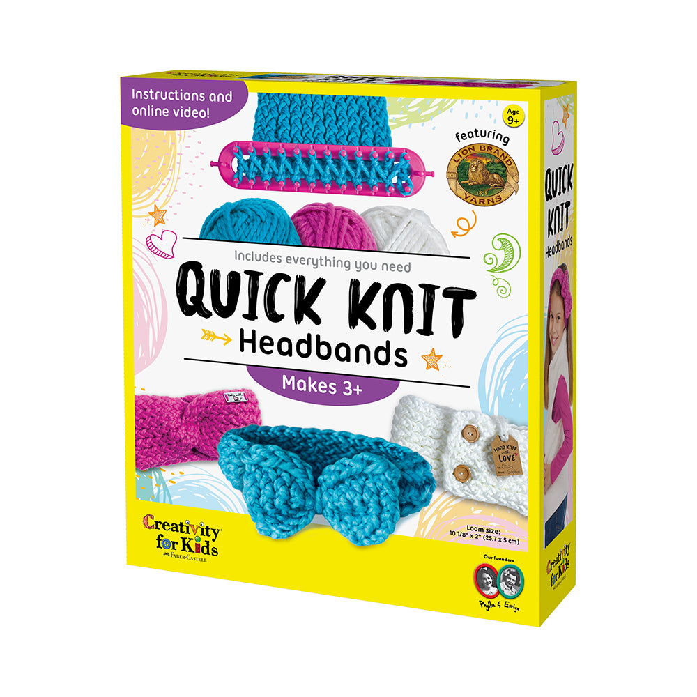 Creativity for Kids Quick Knit Headbands