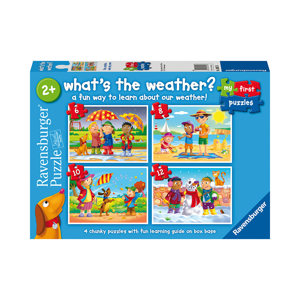 Ravensburger My First Puzzles What's the Weather 6-12pc Puzzles