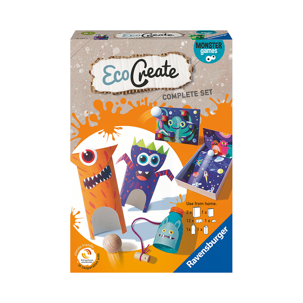 Ravensburger Eco Create Monster Games Set - Mastermind Toys