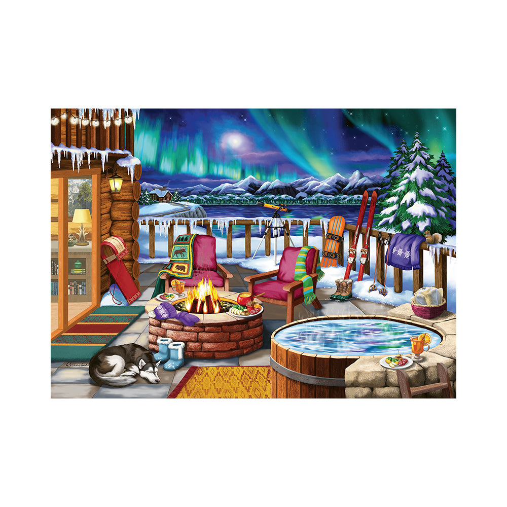 Ravensburger Northern Lights 500pc Large Format Puzzle