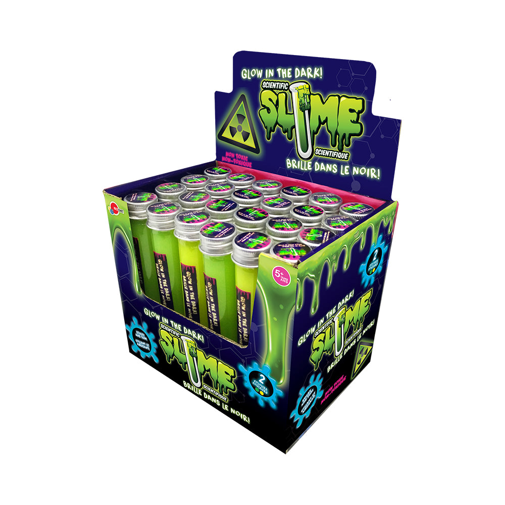 Scientific Slime Glow In The Dark Tubes