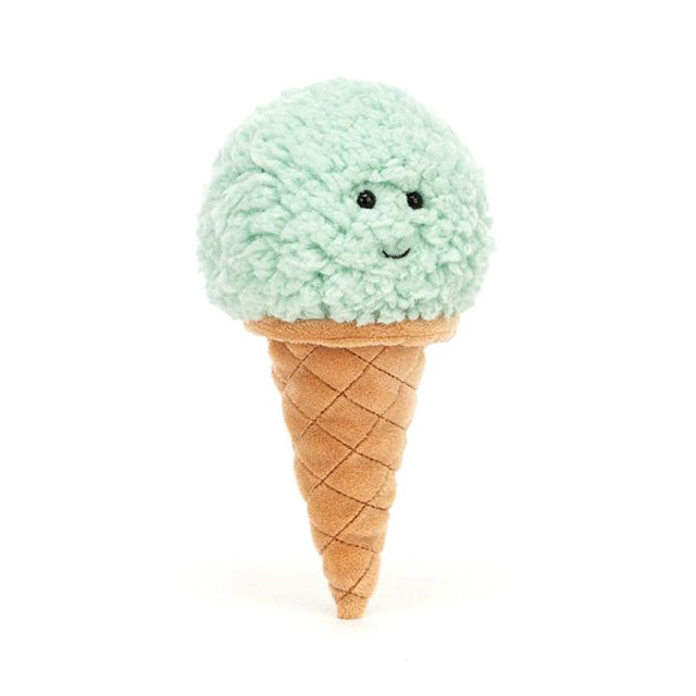 Jellycat Mint Ice Cream Cone Plush