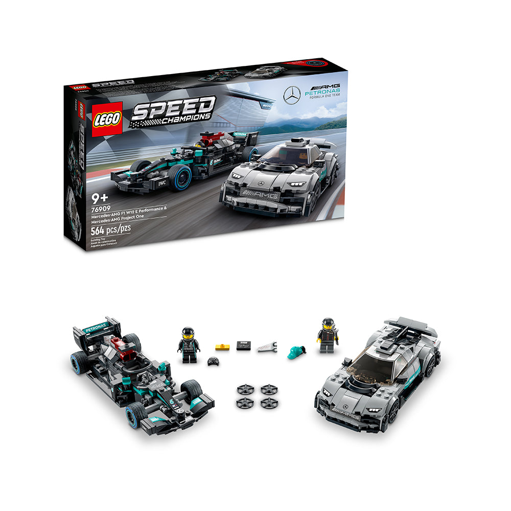 LEGO Speed Champions Mercedes-AMG F1 W12 E Performance & Mercedes-AMG Project One