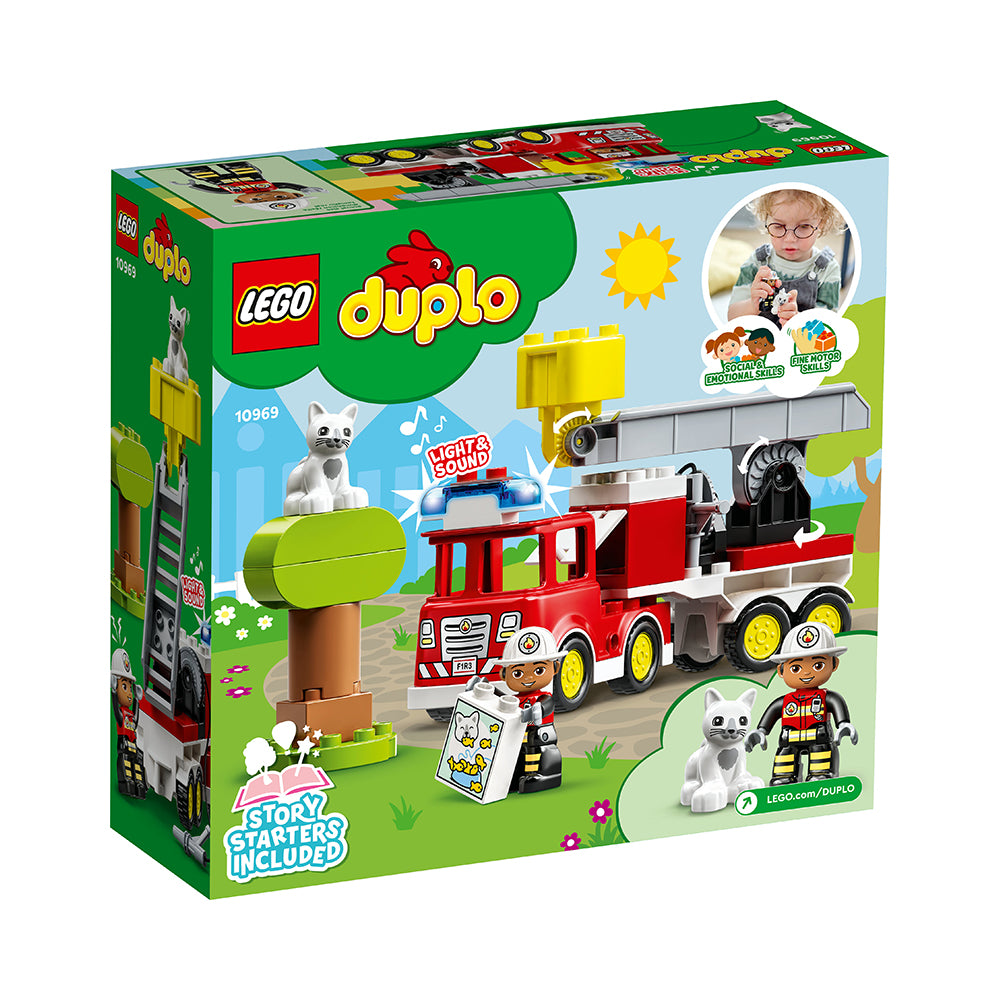 LEGO DUPLO Rescue Fire Truck 10969 Building Toy (21 Pieces)