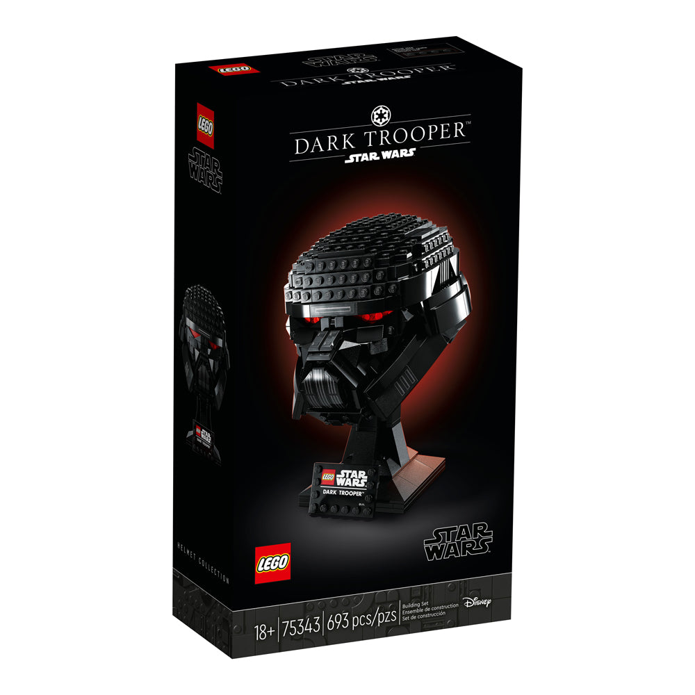 LEGO Star Wars Dark Trooper Helmet 75343 Building Kit (693 Pieces)