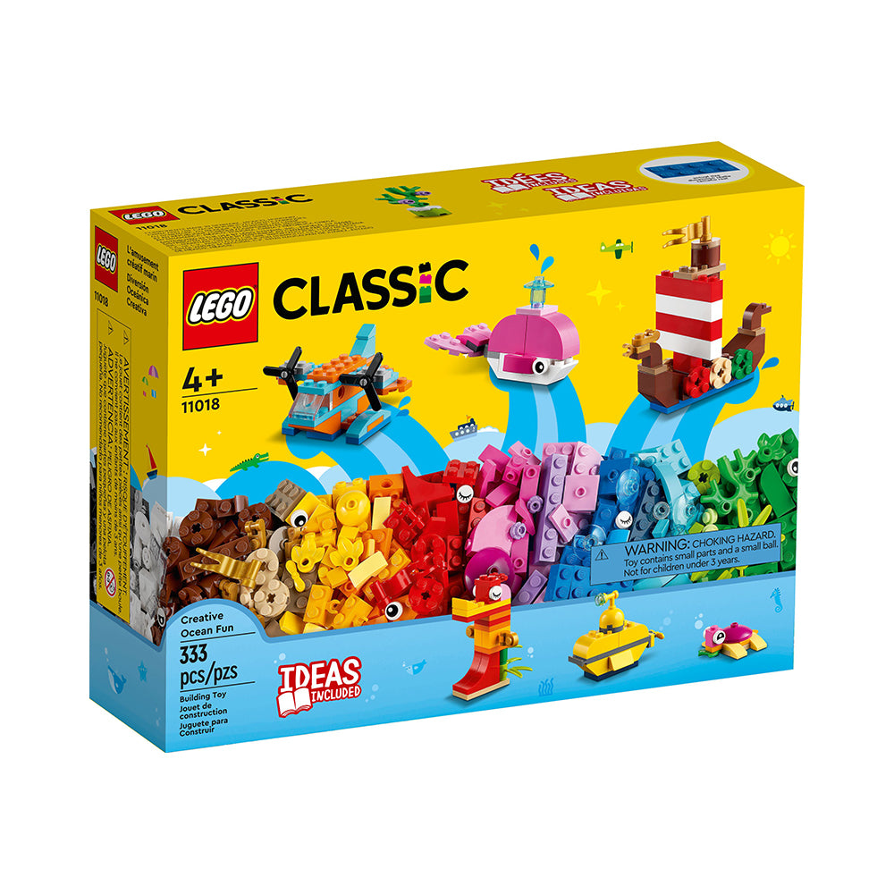 LEGO Classic Creative Ocean Fun 11018 Building Kit (333 Pieces