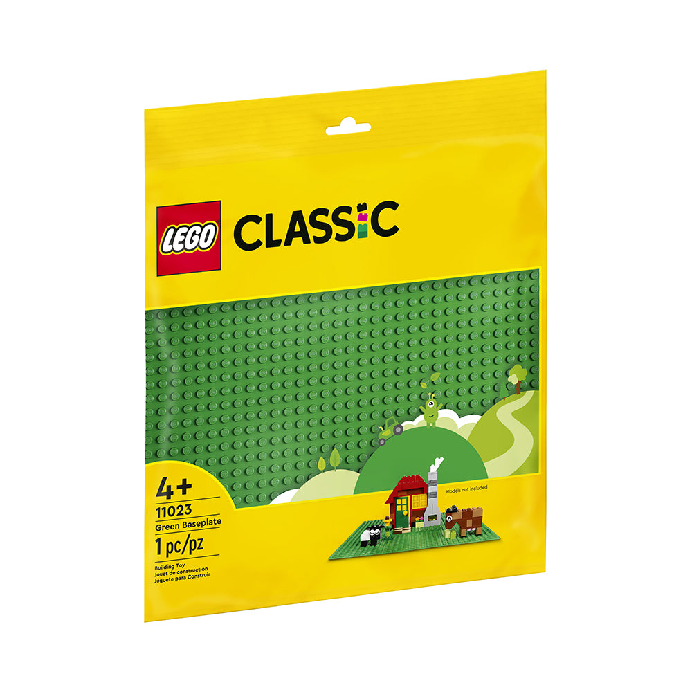 LEGO Classic Green Baseplate 11023 Building Kit for Kids (1 Piece)