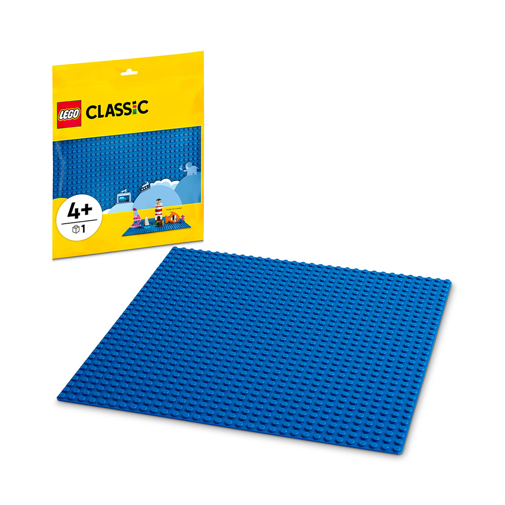 LEGO Classic Blue Baseplate 11025 Building Kit for Kids (1 Piece)