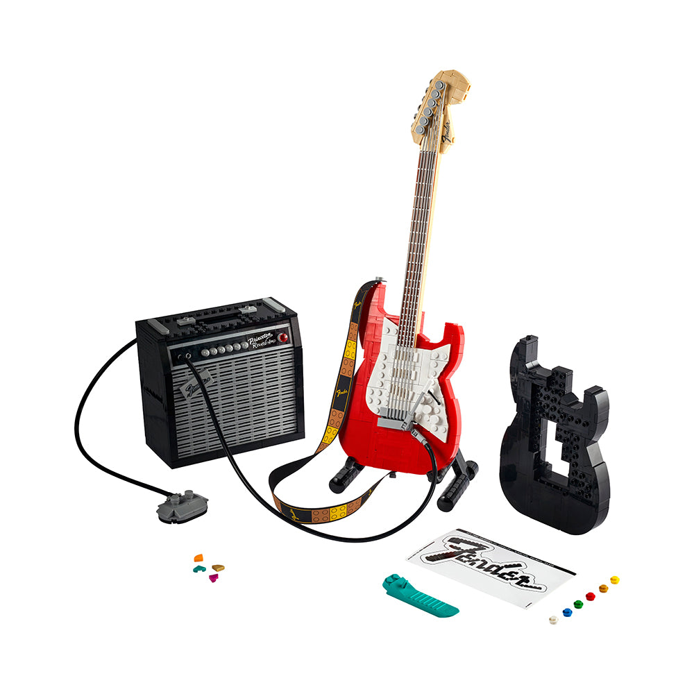 LEGO Ideas Fender Stratocaster 21329 Guitar Building Kit (1,079 Pieces)