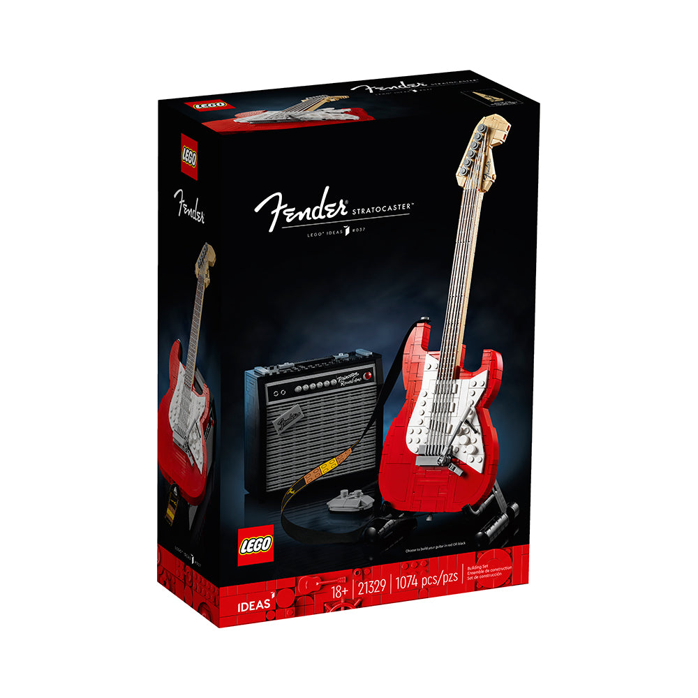 LEGO Ideas Fender Stratocaster 21329 Guitar Building Kit (1,079 Pieces)