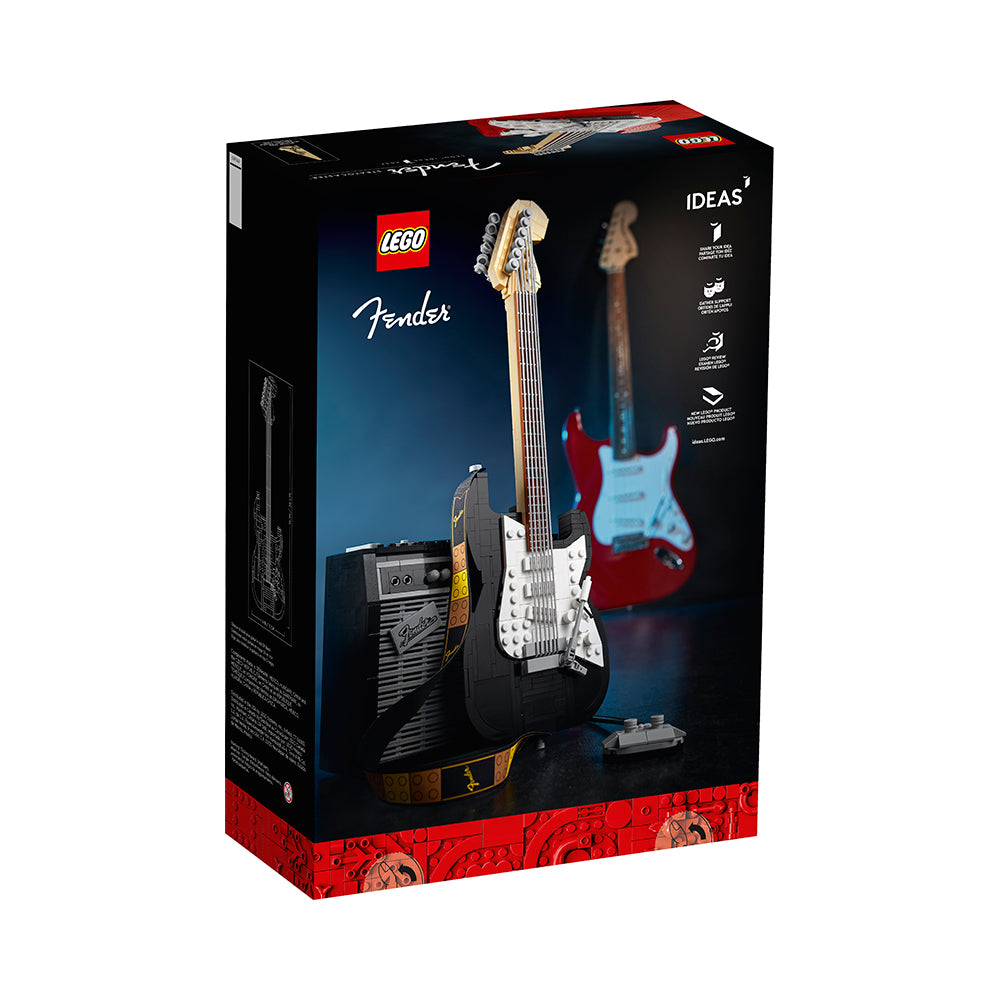 LEGO Ideas Fender Stratocaster 21329 Guitar Building Kit (1,079 Pieces)