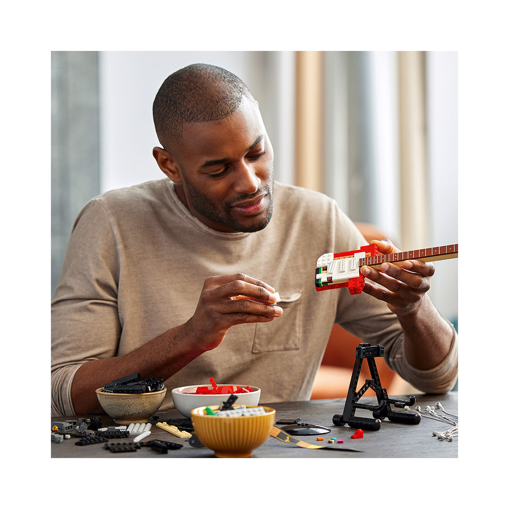LEGO Ideas Fender Stratocaster 21329 Guitar Building Kit (1,079
