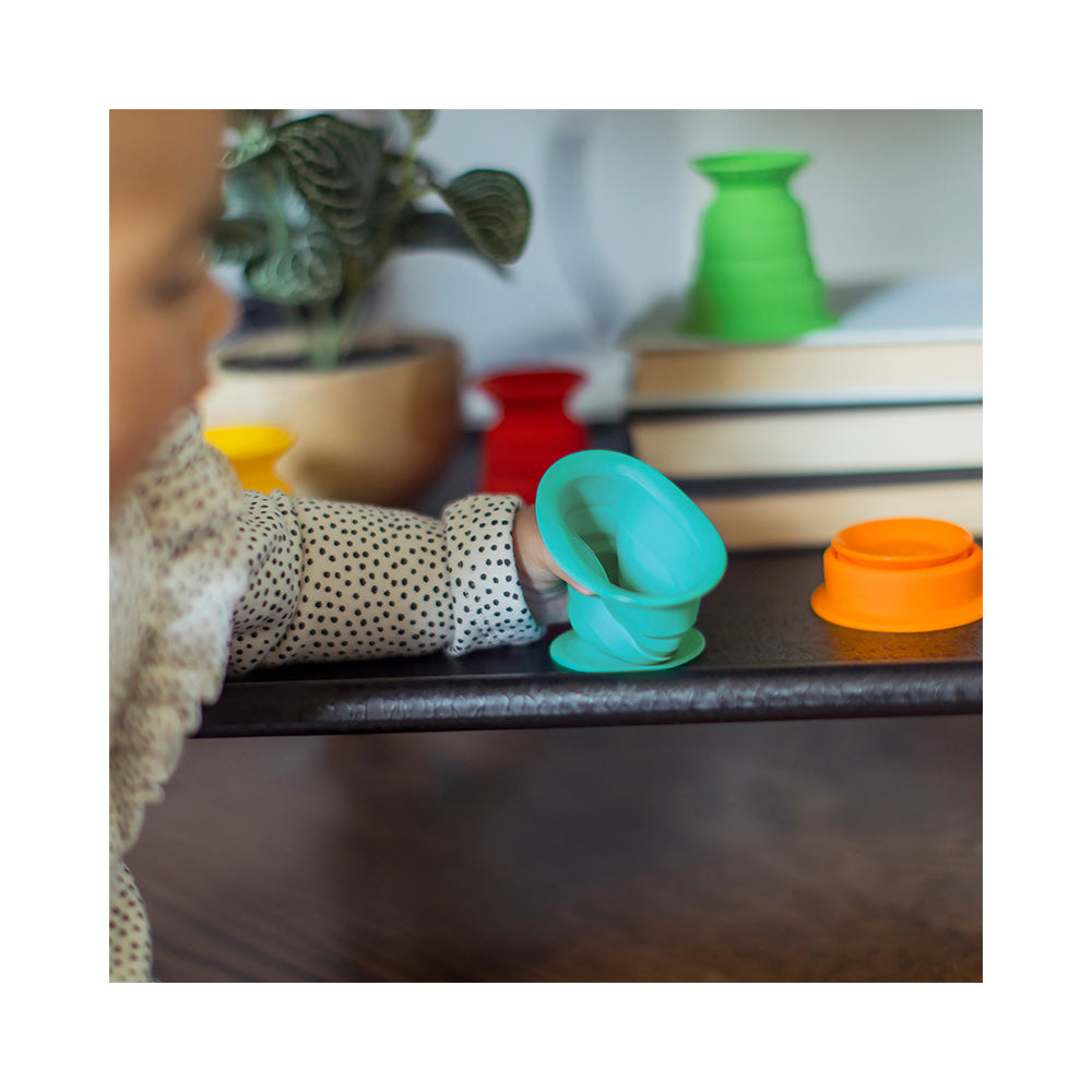 Baby Einstein Stack & Squish Cups Sensory Stacking Toys