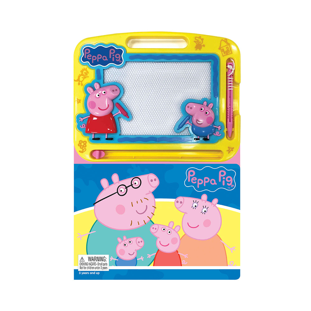 Peppa Pig Magnetic Drawing Board and Book Set | Mastermind Toys