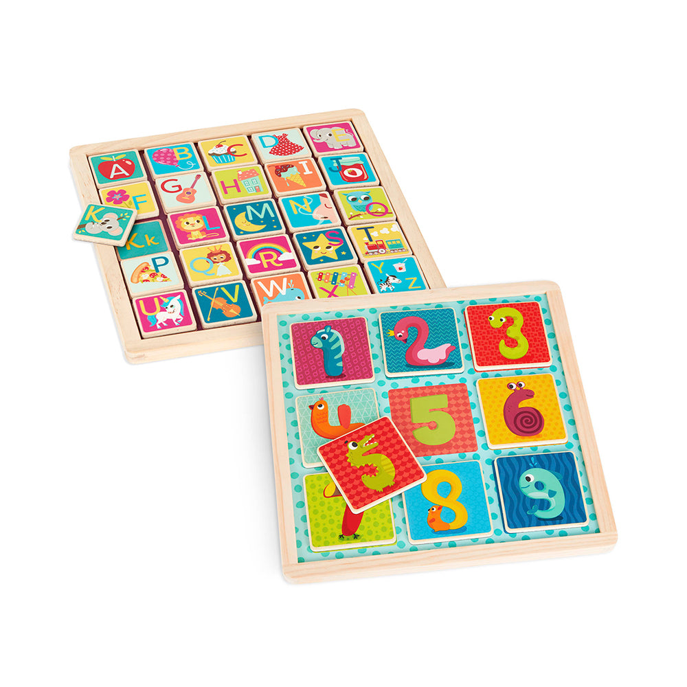 B. Puzzle Pals Magnetic Wooden Puzzles