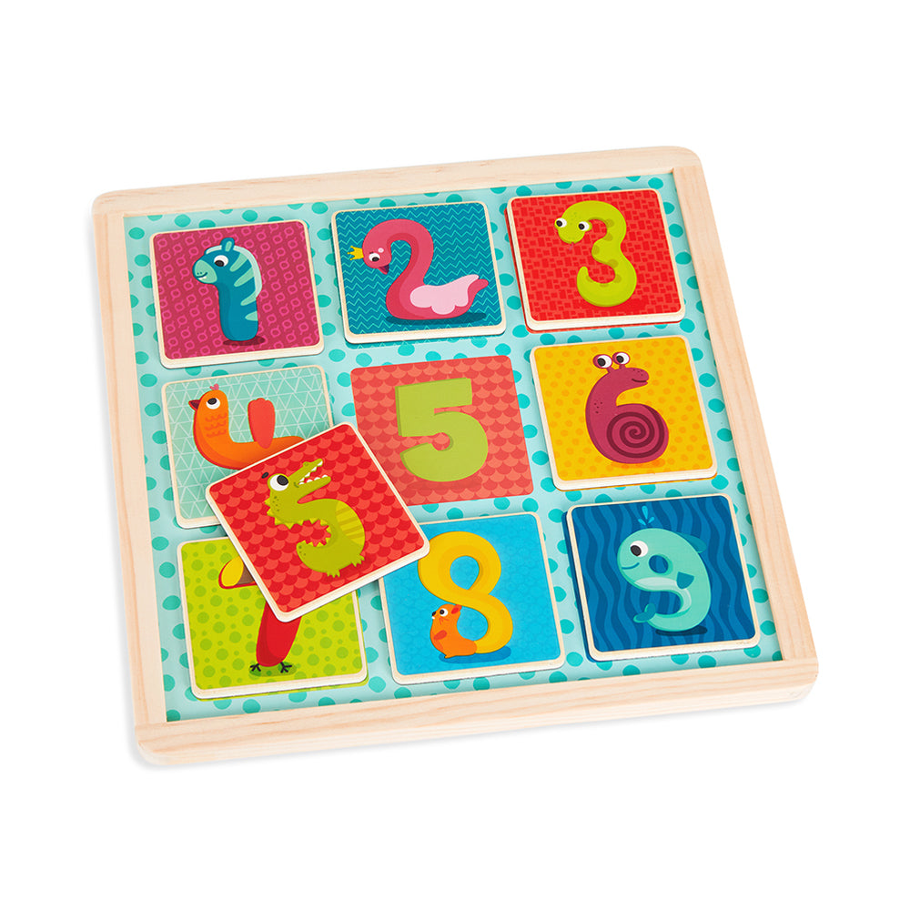 B. Puzzle Pals Magnetic Wooden Puzzles