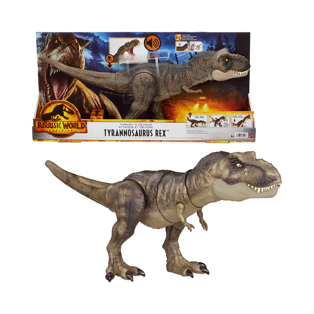 Jurassic World Dominion Thrash 'N Devour T Rex | Mastermind Toys