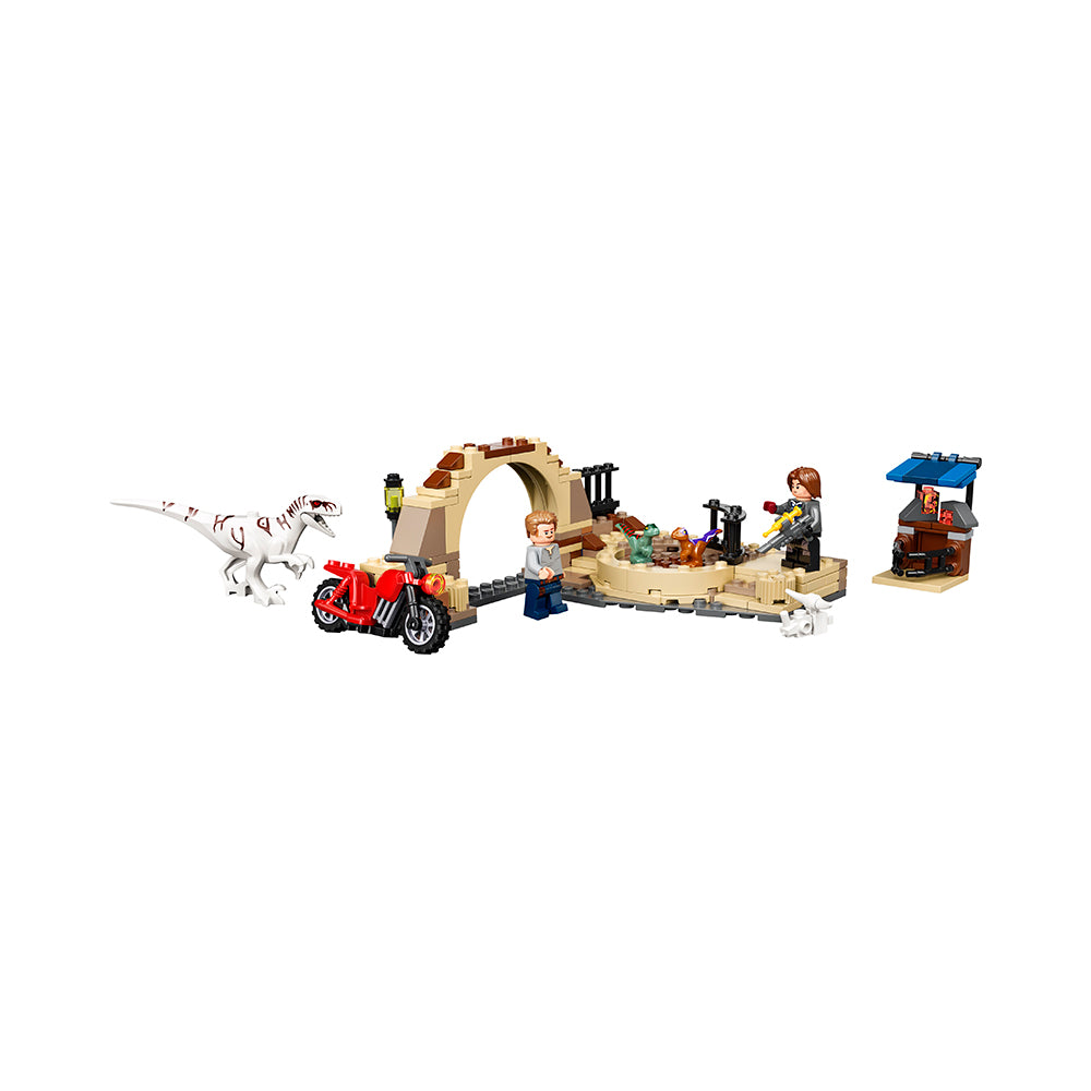 LEGO Jurassic World Atrociraptor Dinosaur Bike Chase 76945 Building Kit (167 Pcs)