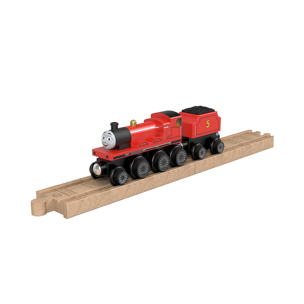 James wooden best sale train engine