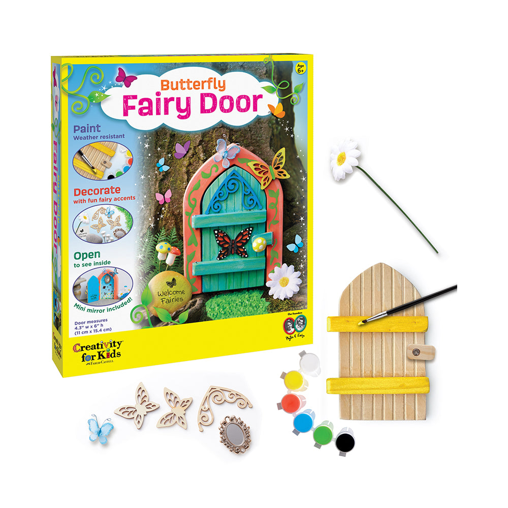 Creativity for Kids Butterfly Fairy Door