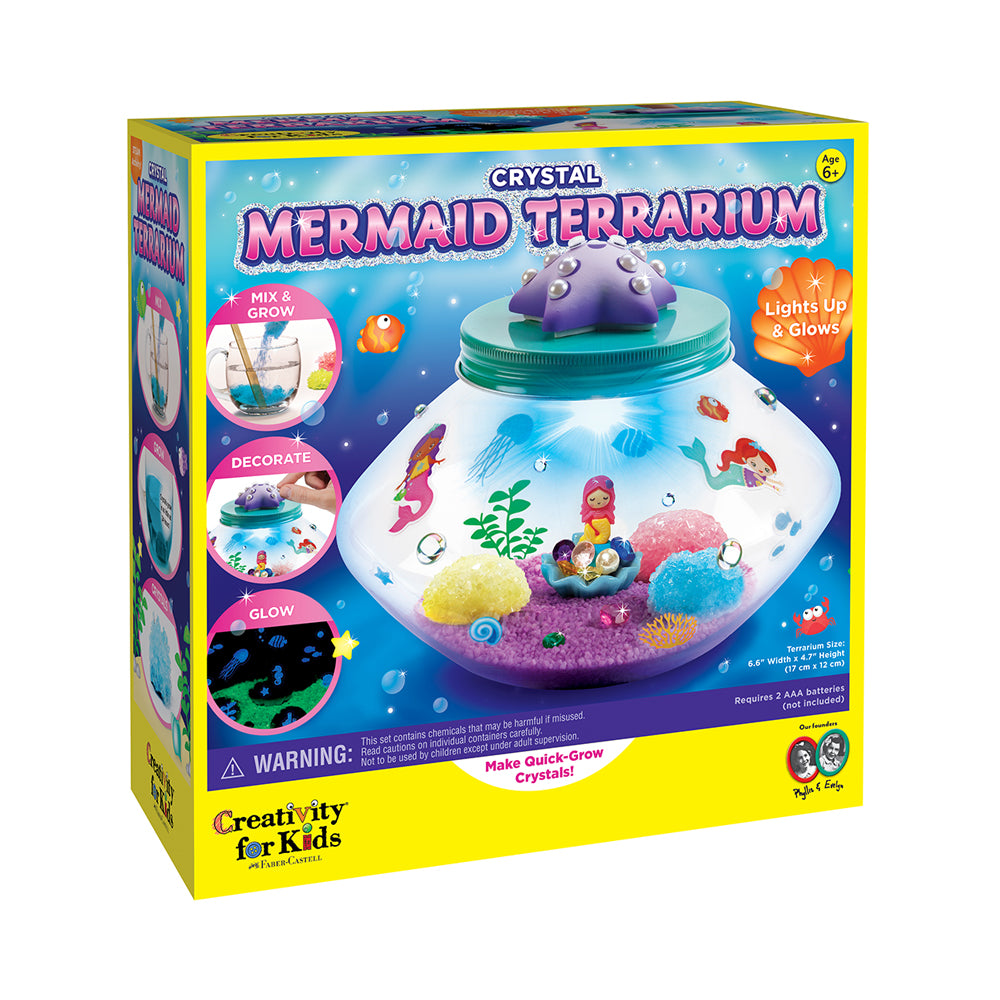 Creativity for Kids Crystal Mermaid Terrarium