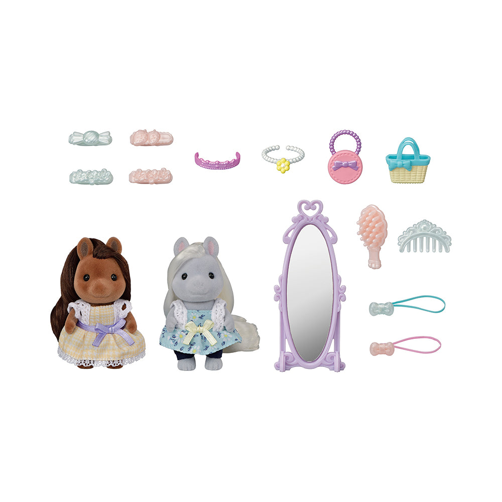 Calico Critters Pony Friends Set