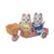 Calico Critters Husky Sister & Brother Tandem Cycling Set