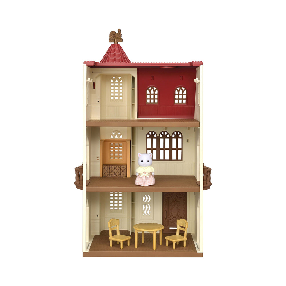 Calico Critters Red Roof Tower Home