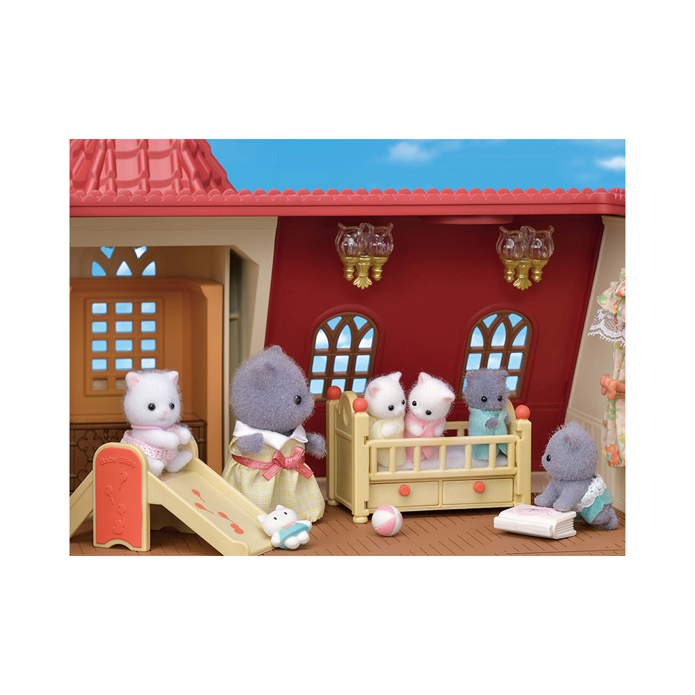 Calico Critters Red Roof Tower Home