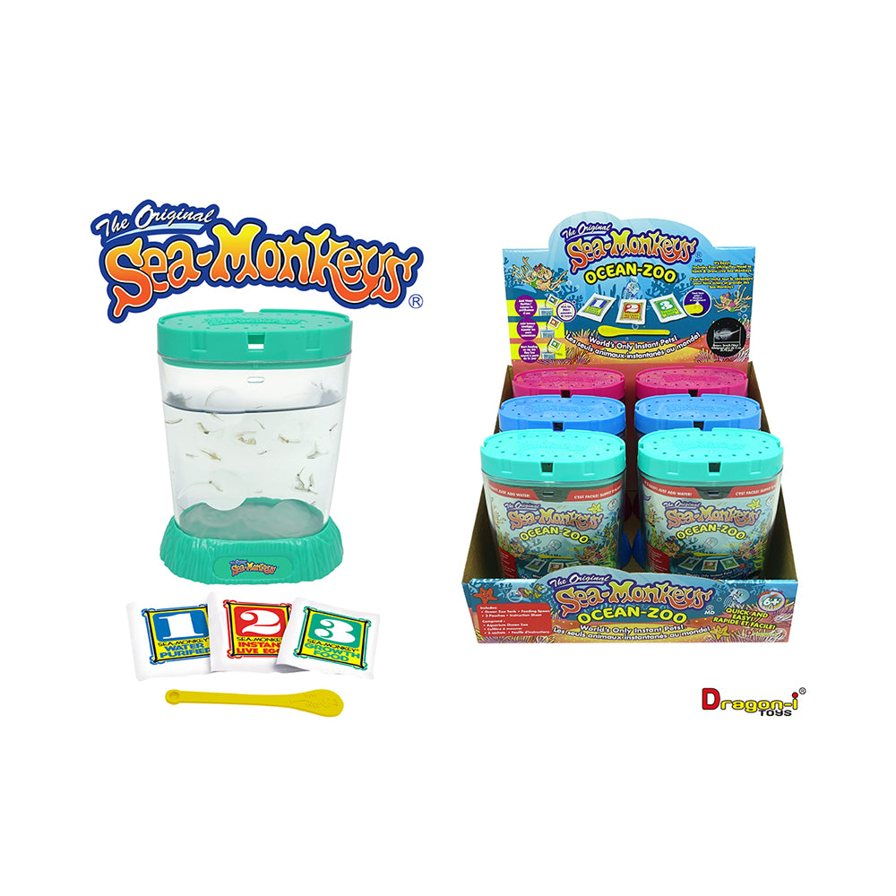 The Original Sea-Monkeys Ocean-Zoo Instant Life Pet Assorted