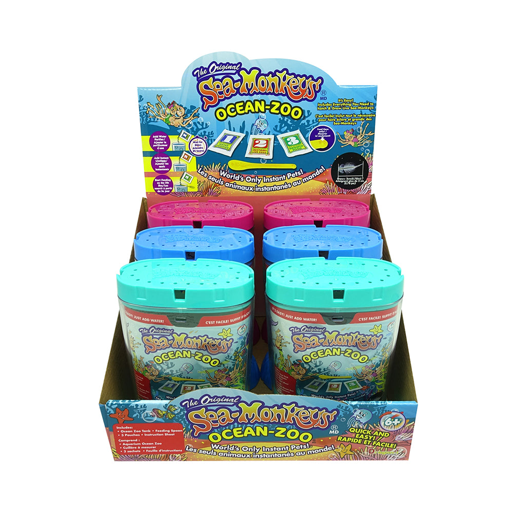 The Original Sea-Monkeys Ocean-Zoo Instant Life Pet Assorted