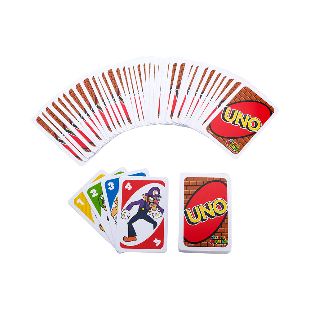 Uno Super Mario Bros Card Game