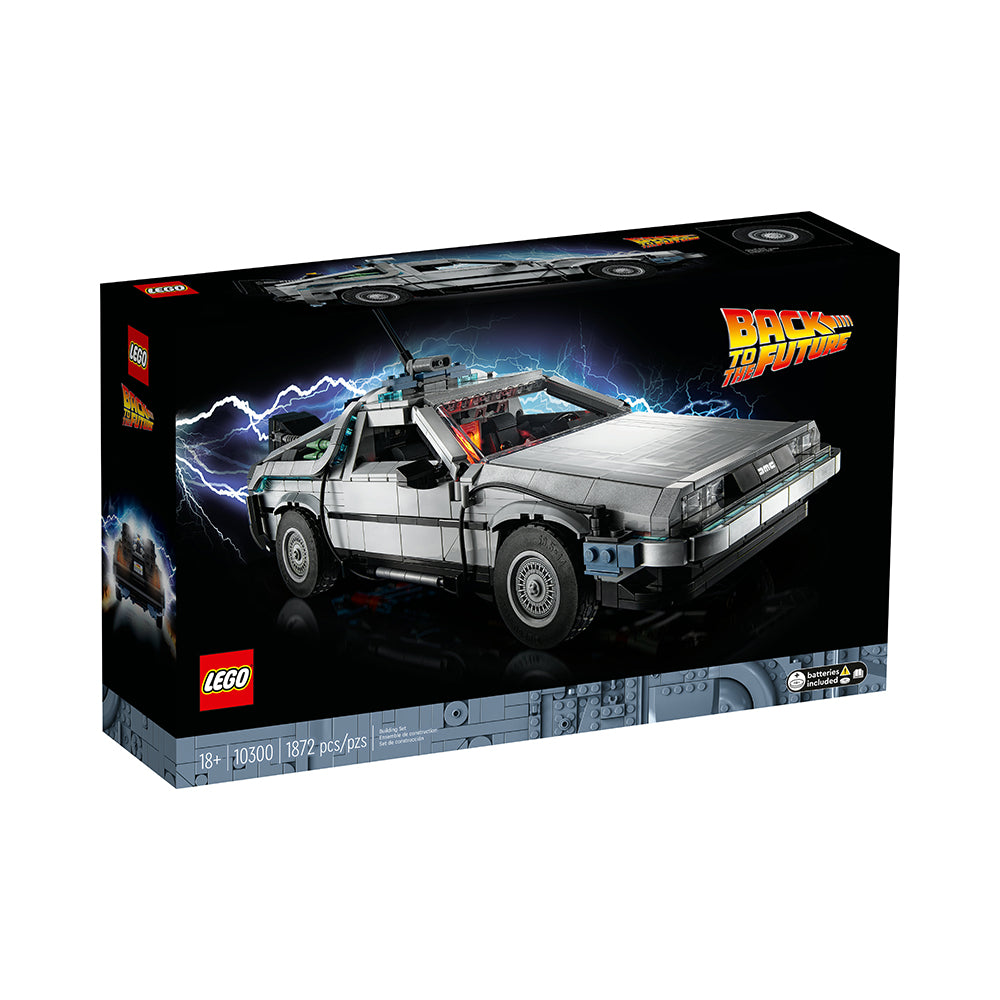 LEGO Back to the Future Time Machine 10300 Building Kit for Adults (1,856  Pieces)